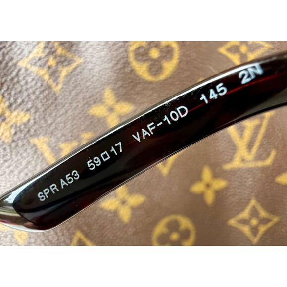 Prada PR A53S Men's Brown Tinted Sunglasses - Picture 5 of 8